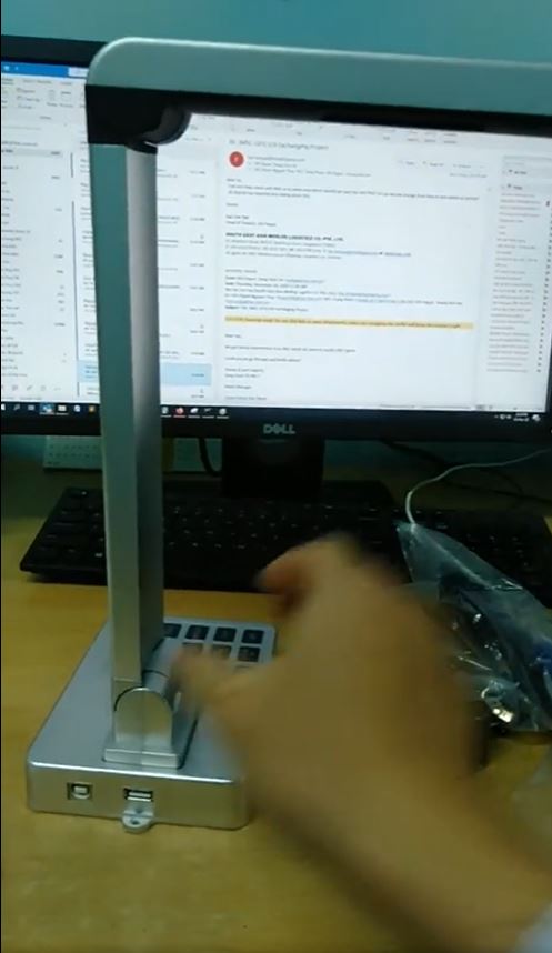 máy soi vật thể VP800H tại Hải Phòng